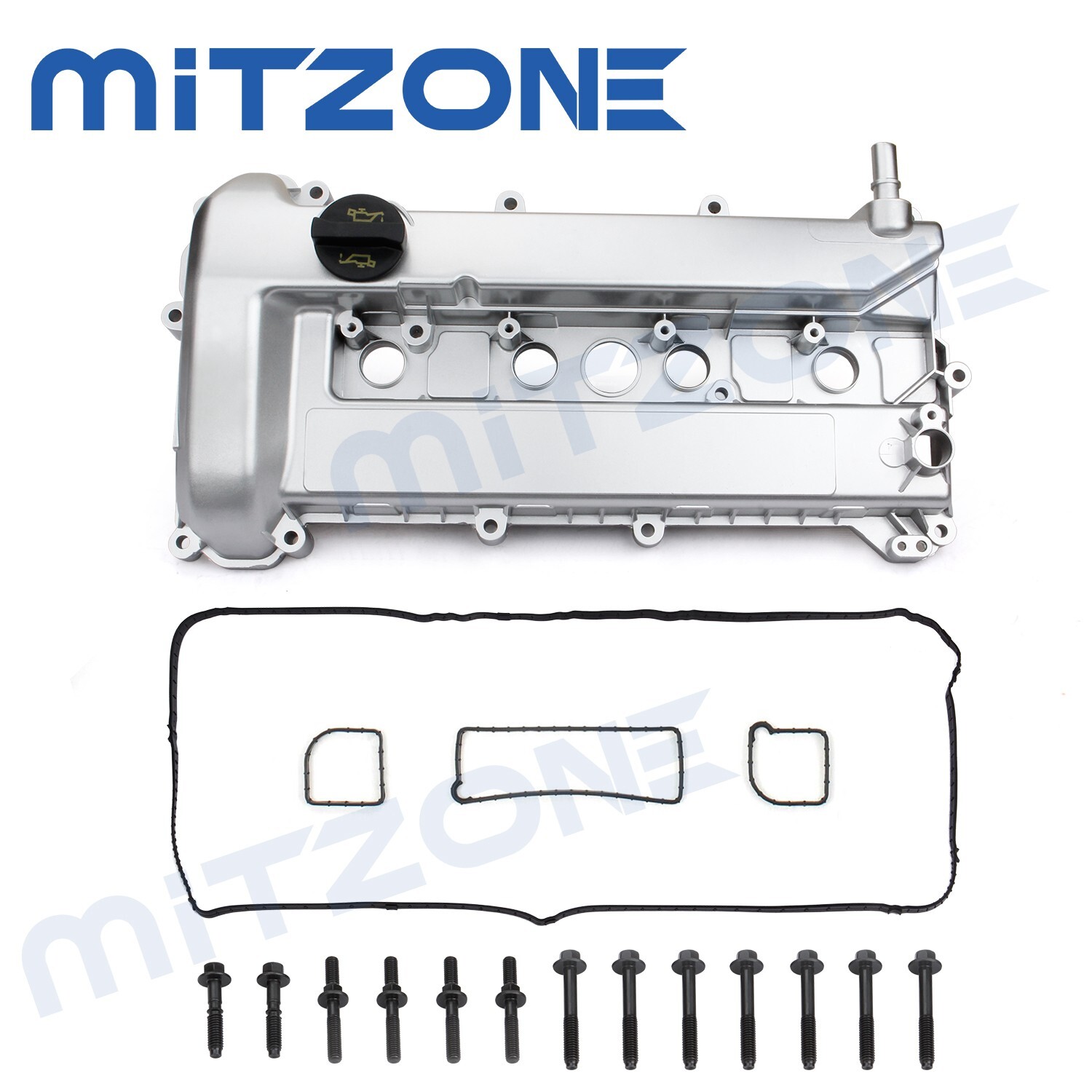 Aluminum Valve Cover Kit for Ford Escape Focus Transit Connect Mariner 2.0L 2.3L