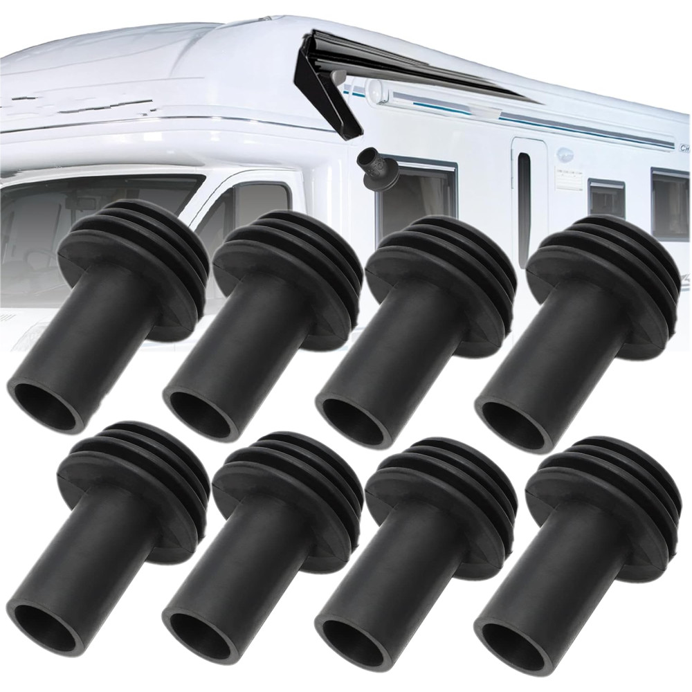 8Pcs RV Gutter Spout Caps RV Cover Protector Prevents from Gutter Spout Damage