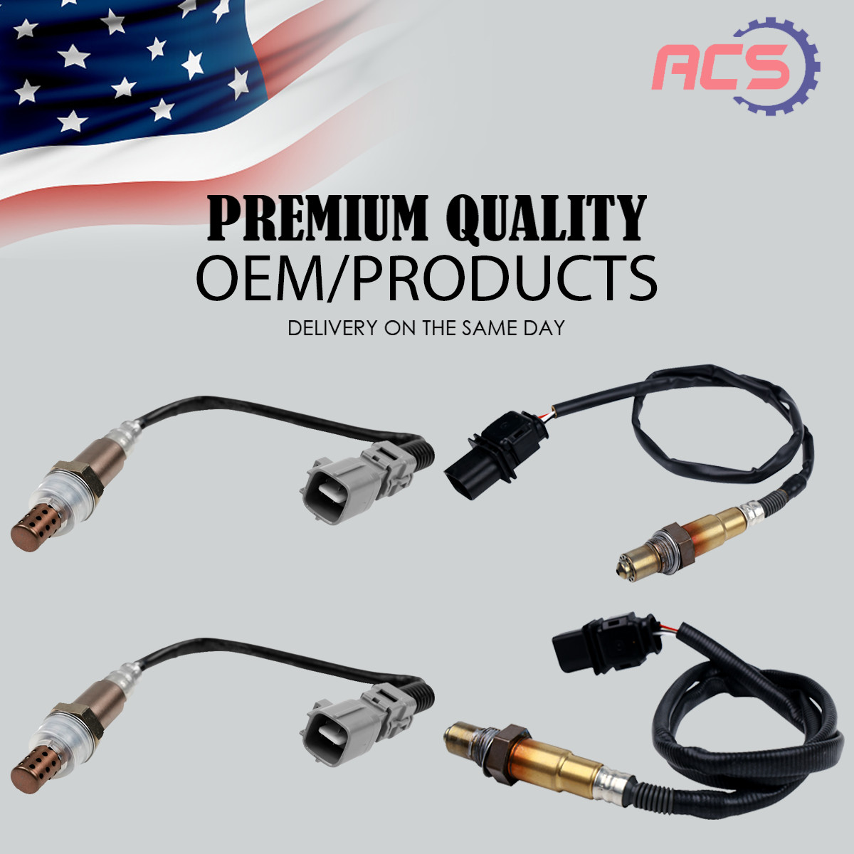 4X Upstream & Downstream Oxygen O2 Sensor OEM For 2015-2020 Ford Expedition 3.5L
