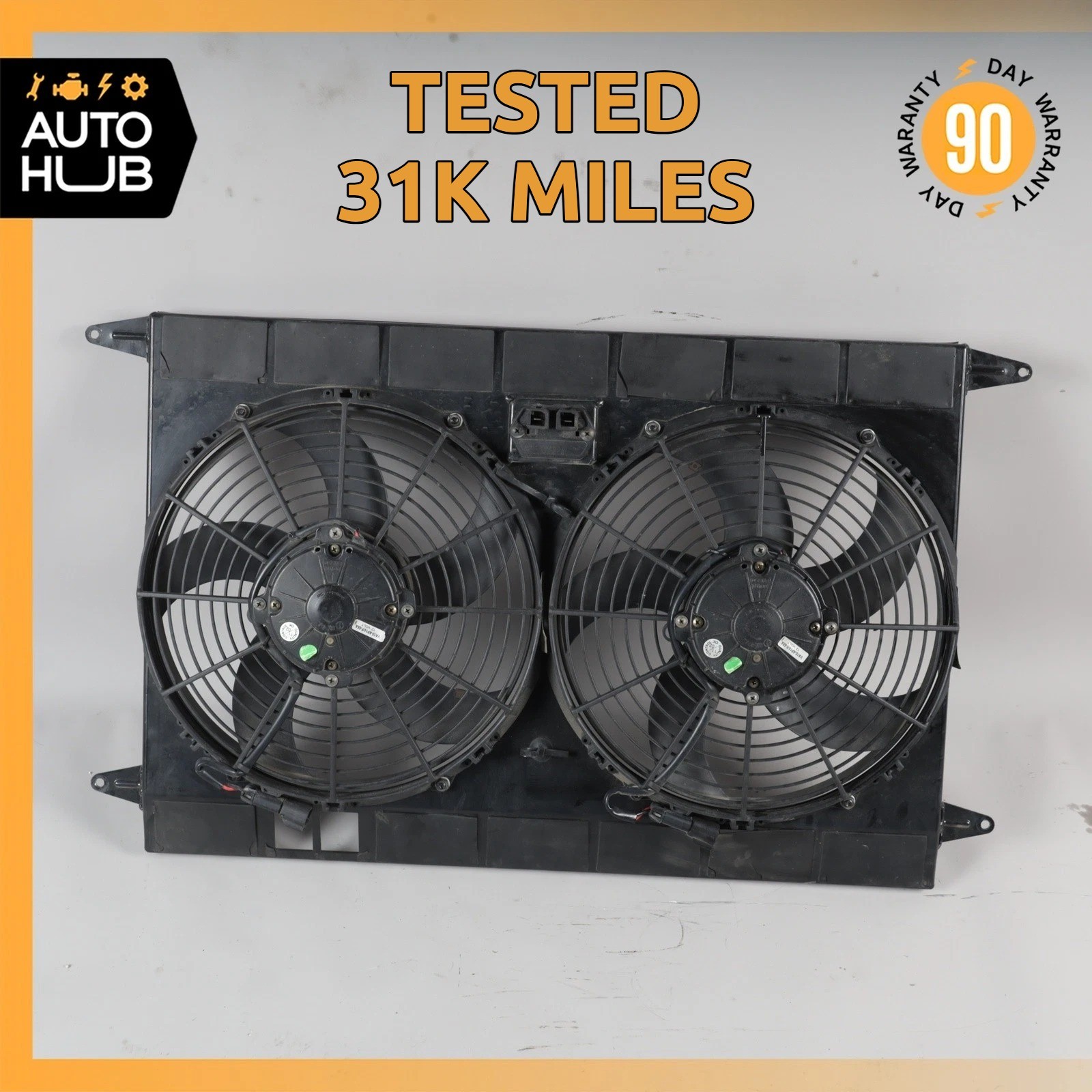 02-07 Maserati M138 4200 Coupe Spyder Radiator Cooling Fan Motor 221254 OEM 31k