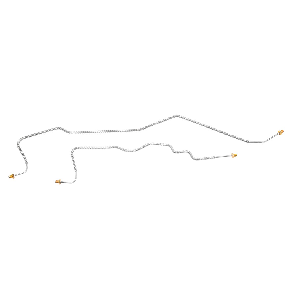 1995-98 4wd 3/4 Ton Chevrolet GMC Truck Rear Axle Brake Lines 2pc OE