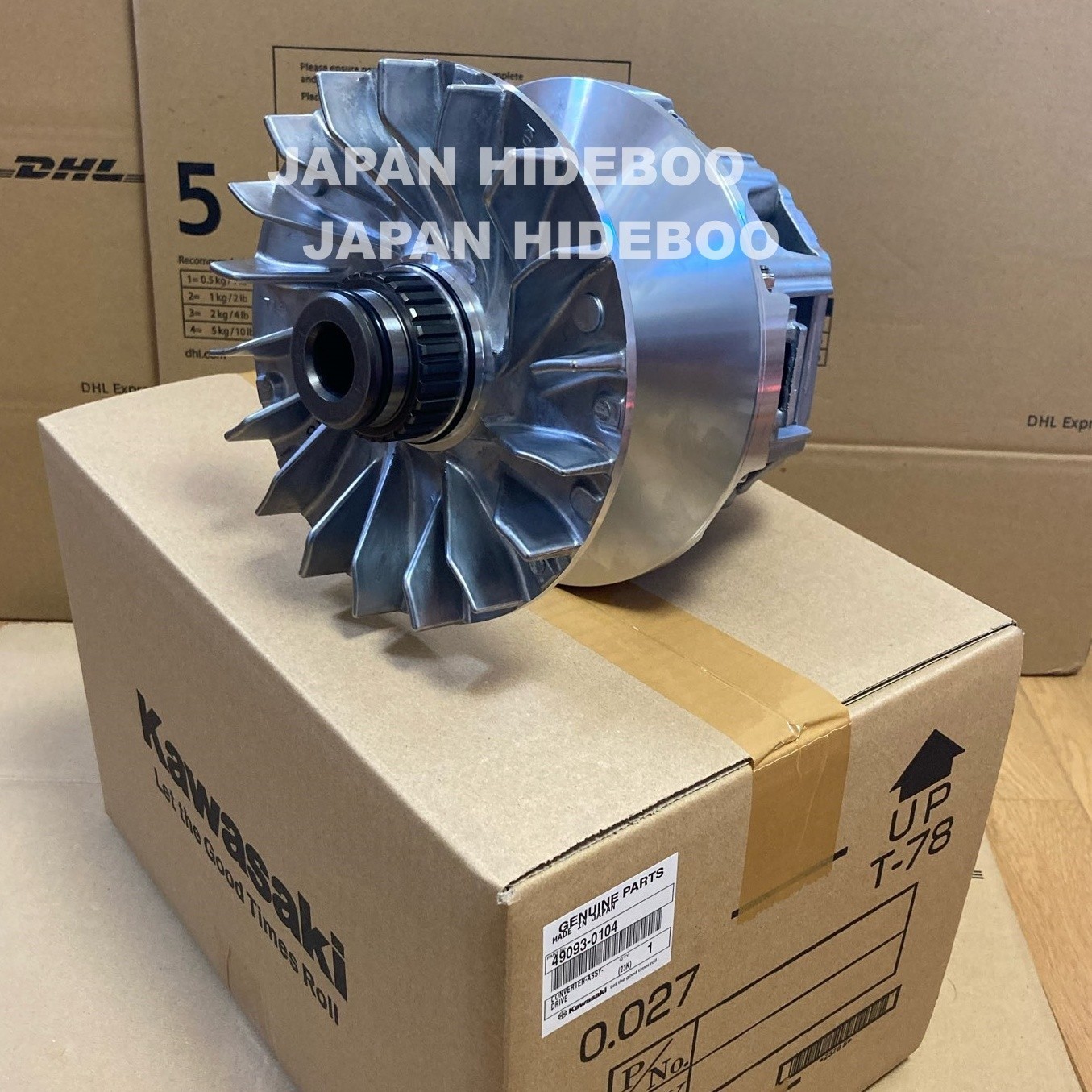 【NEW】Kawasaki Genuine CONVERTER DRIVE,B MARK,WH 49093-0104