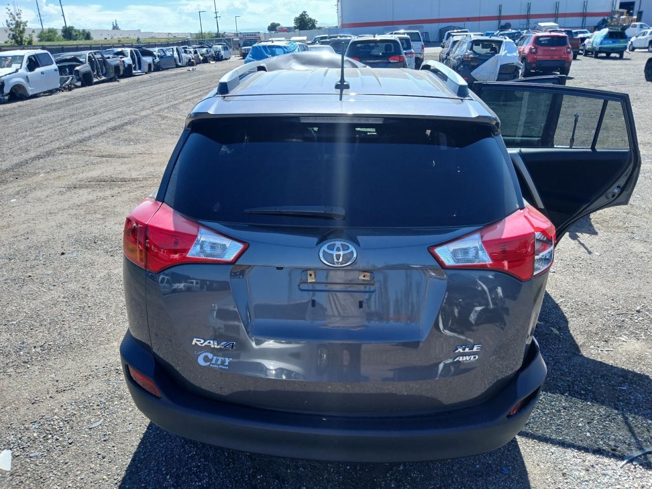 Trunk/Hatch/Tailgate Manual Lift Privacy Tint Glass Fits 13-15 RAV4 1472977