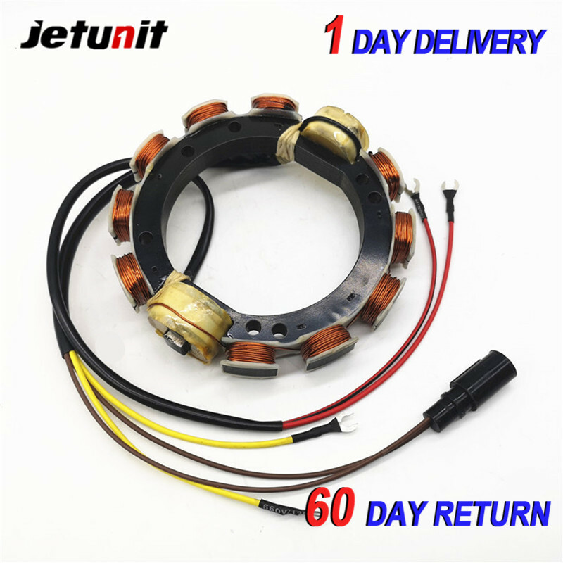 9Amp Outboard Stator For Johnson Evinrude 583410 1988-2001 120,125,130,135&140HP 9Amp Outboard Stator For Johnson Evinrude 583410 1988-2001 120,125,130,135&140HP
