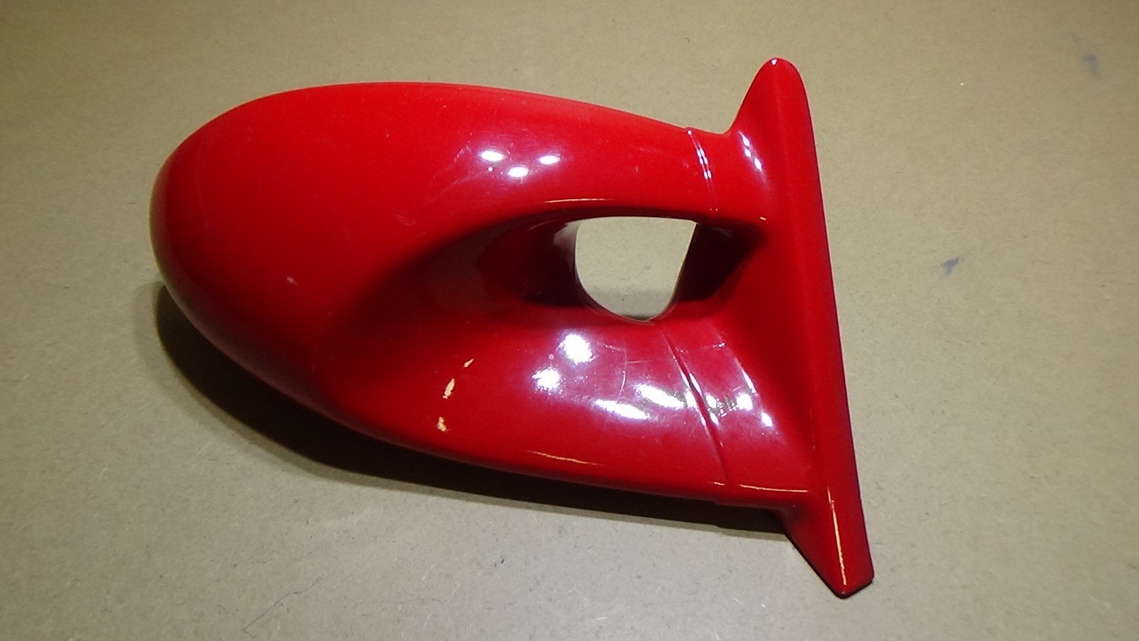 1990-1993 Toyota Celica Passenger Side Power Side View Mirror Red 1990-1993 Toyota Celica Passenger Side Power Side View Mirror Red