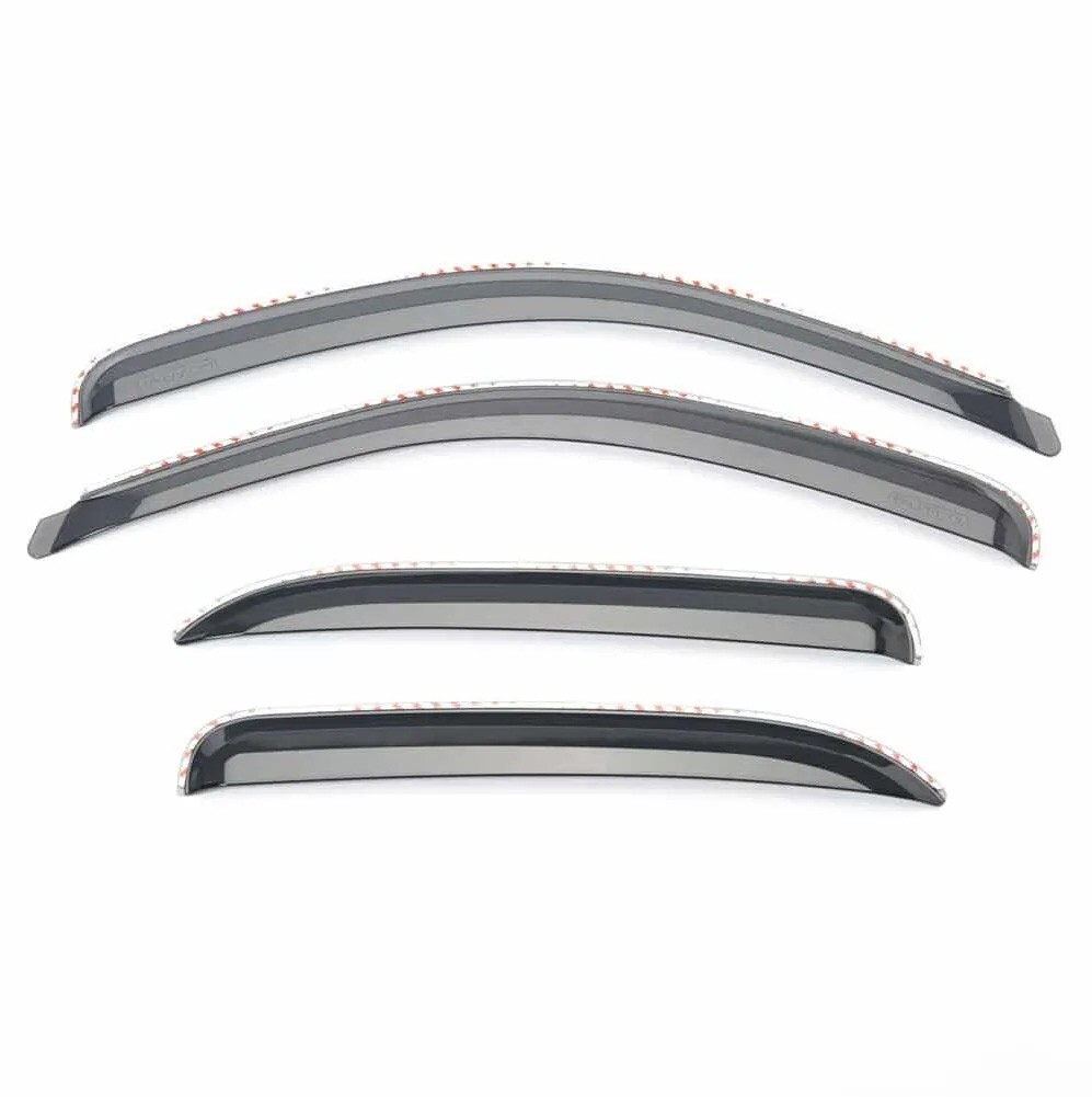 Putco Element Tinted Window Deflectors - Fits Silverado/ Sierra 2007-2013 Crew