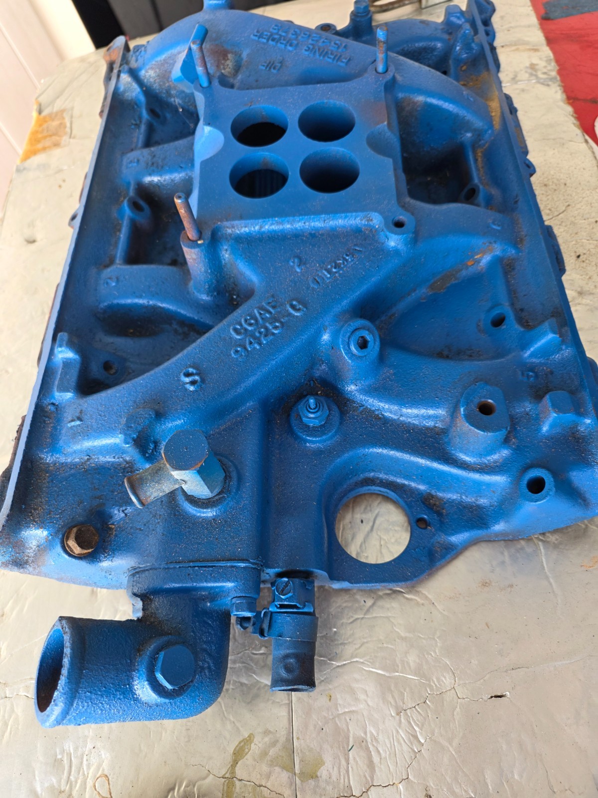 960\'s FORD Big Block FE Manifold 4bbl OEM 352,390,410.428. Ford / Mercury 960\'s FORD Big Block FE Manifold 4bbl OEM 352,390,410.428. Ford / Mercury