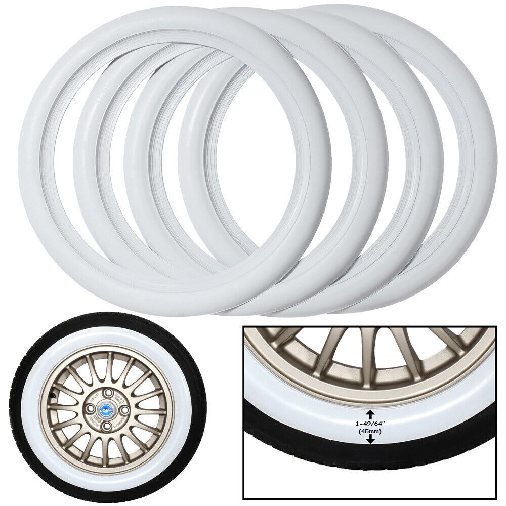 4x Omega White Wall Portawalls 14