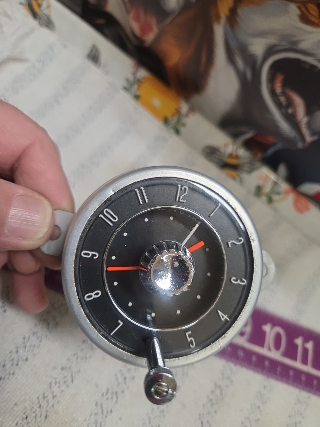 1959 Buick Lesabre Invictia Serviced Working Dash Clock 59 1959 Buick Lesabre Invictia Serviced Working Dash Clock 59
