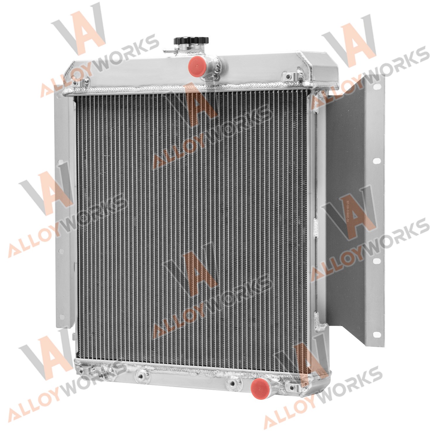 4-Row Aluminum Radiator Fit 1961 1962-1969 Dodge D100 Series Pickup 5.2L V8 AT