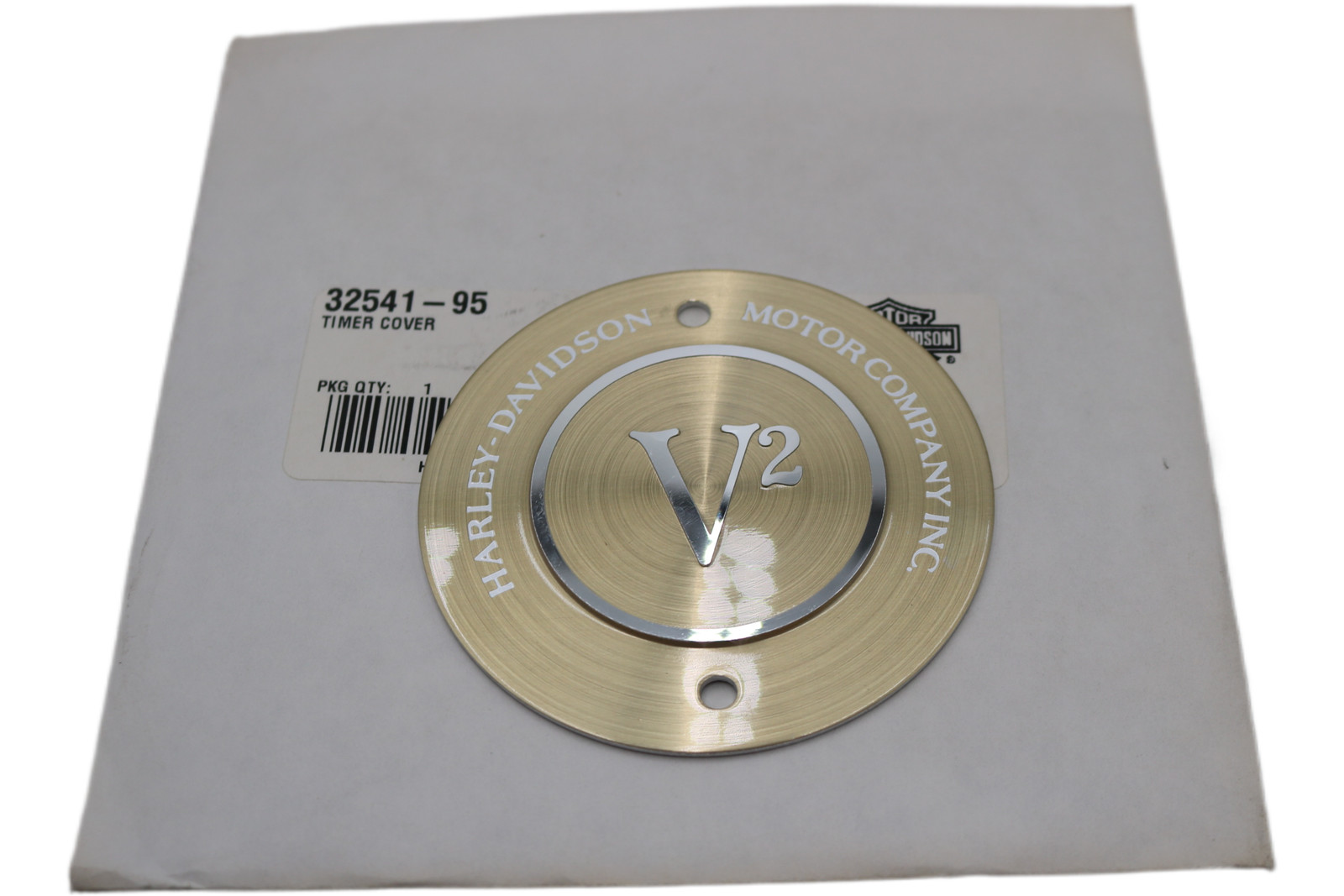 32541-95 NEW OEM HARLEY-DAVIDSON V2 EVO GOLD TIMER POINTS COVER 32541-95