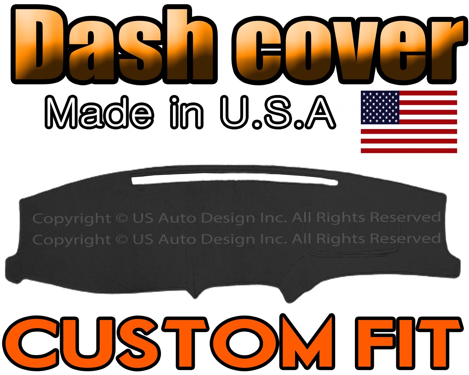 fits 2001-2006  LEXUS  LS 430  DASH COVER MAT DASHBOARD PAD MADE IN USA / BLACK