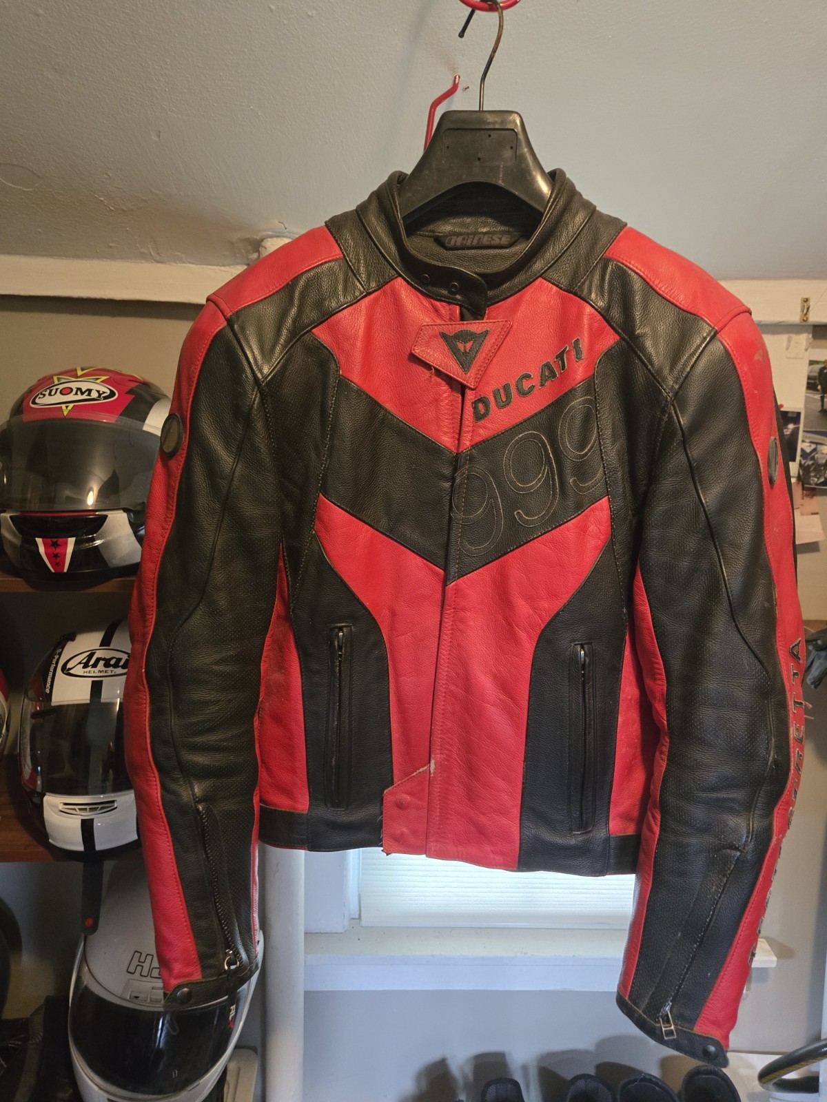 Original DUCATI 999 Leather Jacket. Original DUCATI 999 Leather Jacket.