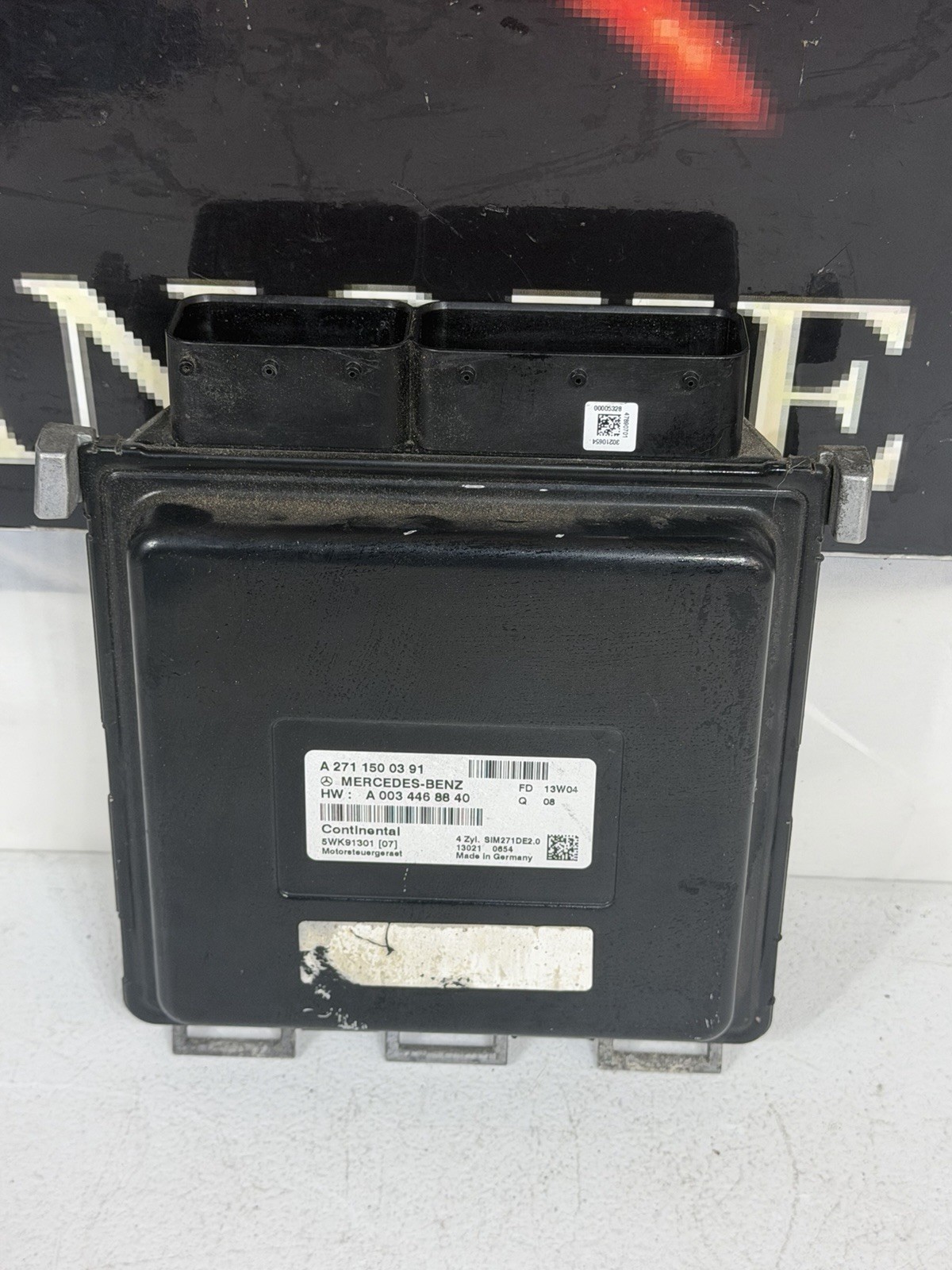 12-15 Mercedes Benz W204 C250 ECU ECM Engine Computer Control Module A2711500391 12-15 Mercedes Benz W204 C250 ECU ECM Engine Computer Control Module A2711500391