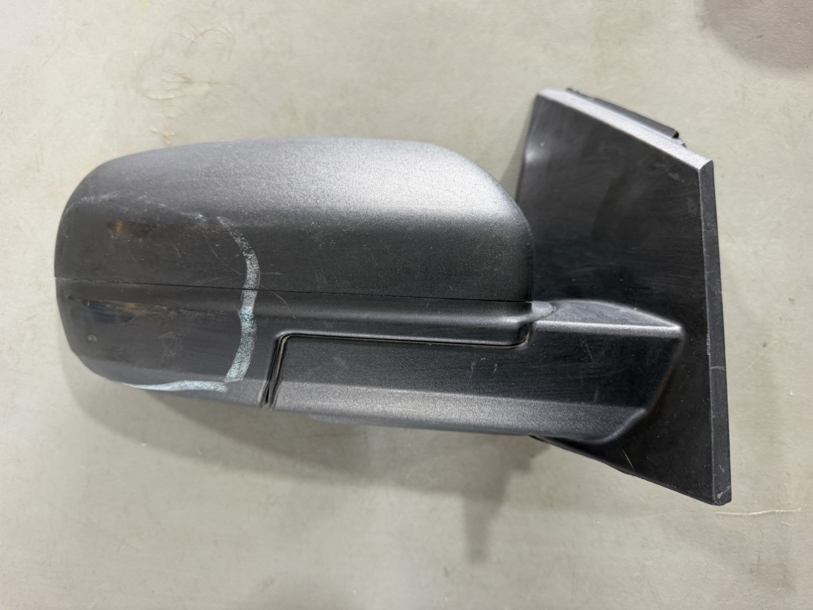 2019-2024 Ford Edge Passenger Side View Mirror Power Black Textured Cap