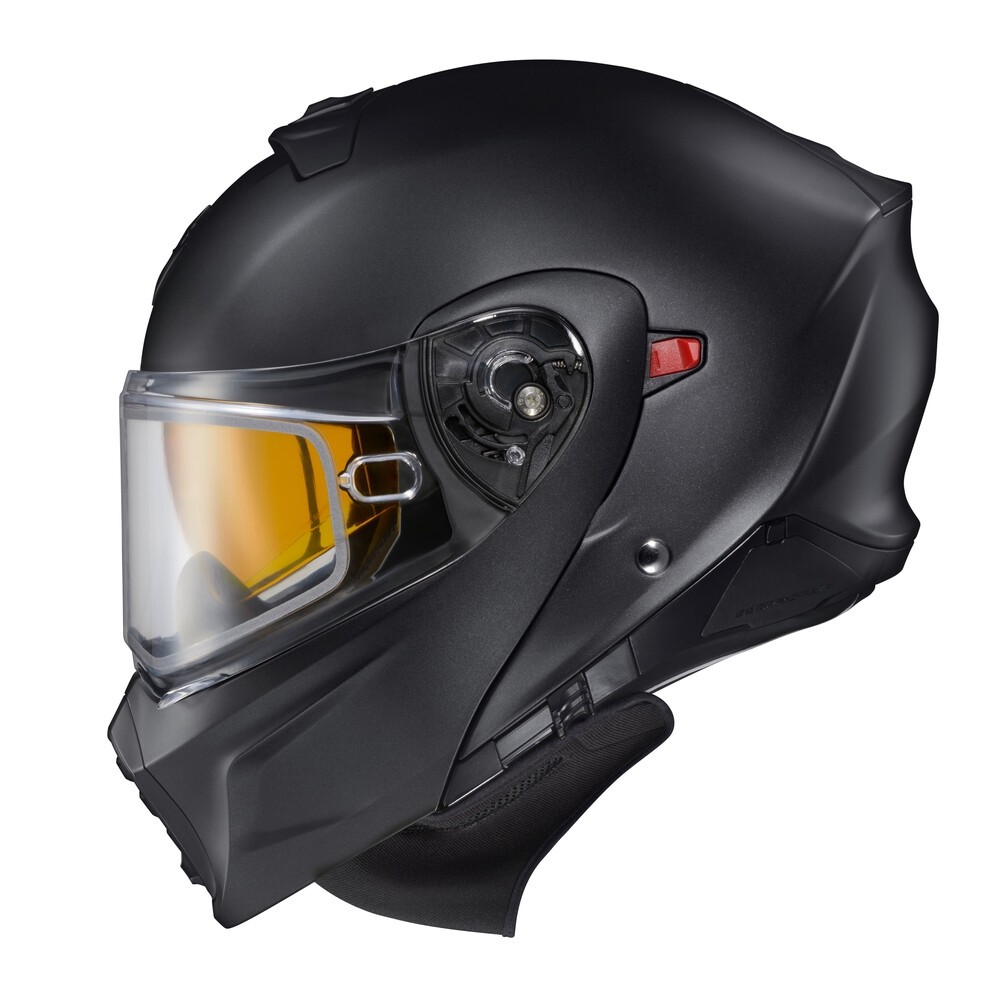 Scorpion 93-0104-SD EXO-AT930 Solid Helmet with Dual Lens Shield Md Matte Black Scorpion 93-0104-SD EXO-AT930 Solid Helmet with Dual Lens Shield Md Matte Black