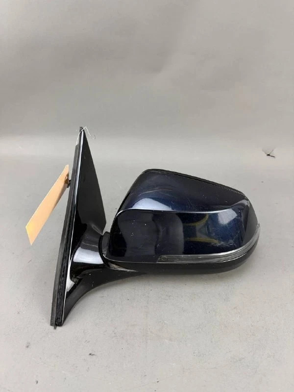 2010-2017 BMW 5 Series F10 F11 Left Driver Side View Mirror OEM Dark Blue