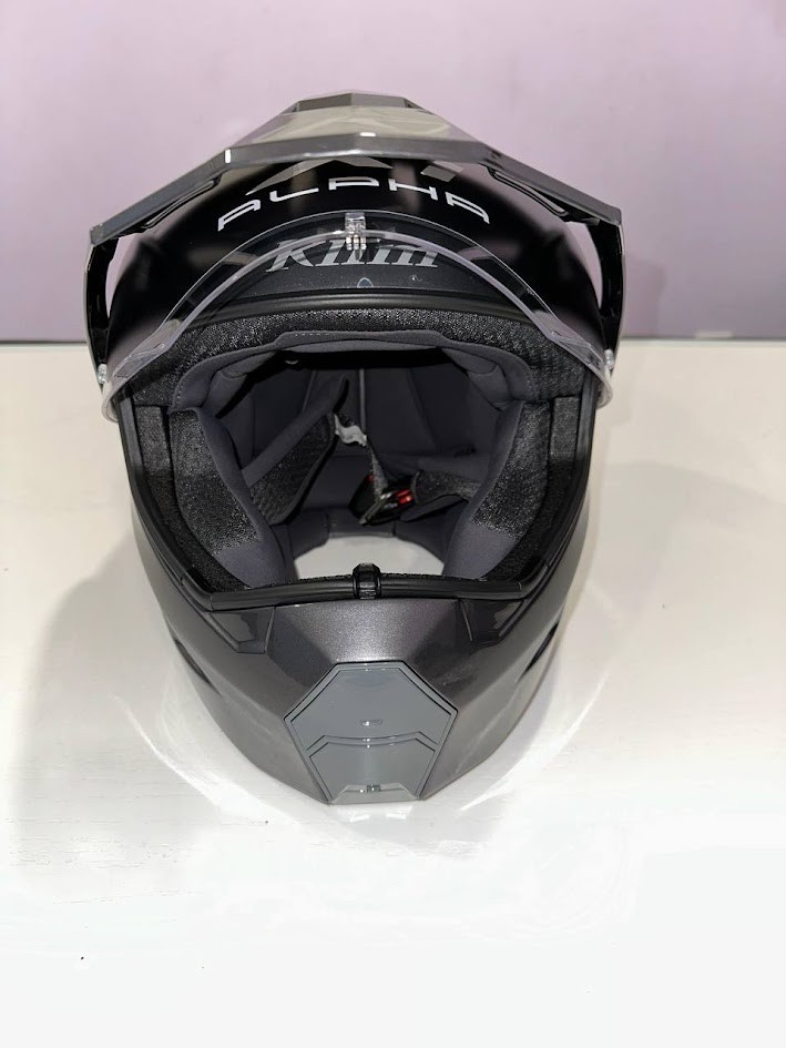 KLIM X1 ALPHA HELMET Gloss Metallic Asphalt - Monument SIZE L KLIM X1 ALPHA HELMET Gloss Metallic Asphalt - Monument SIZE L
