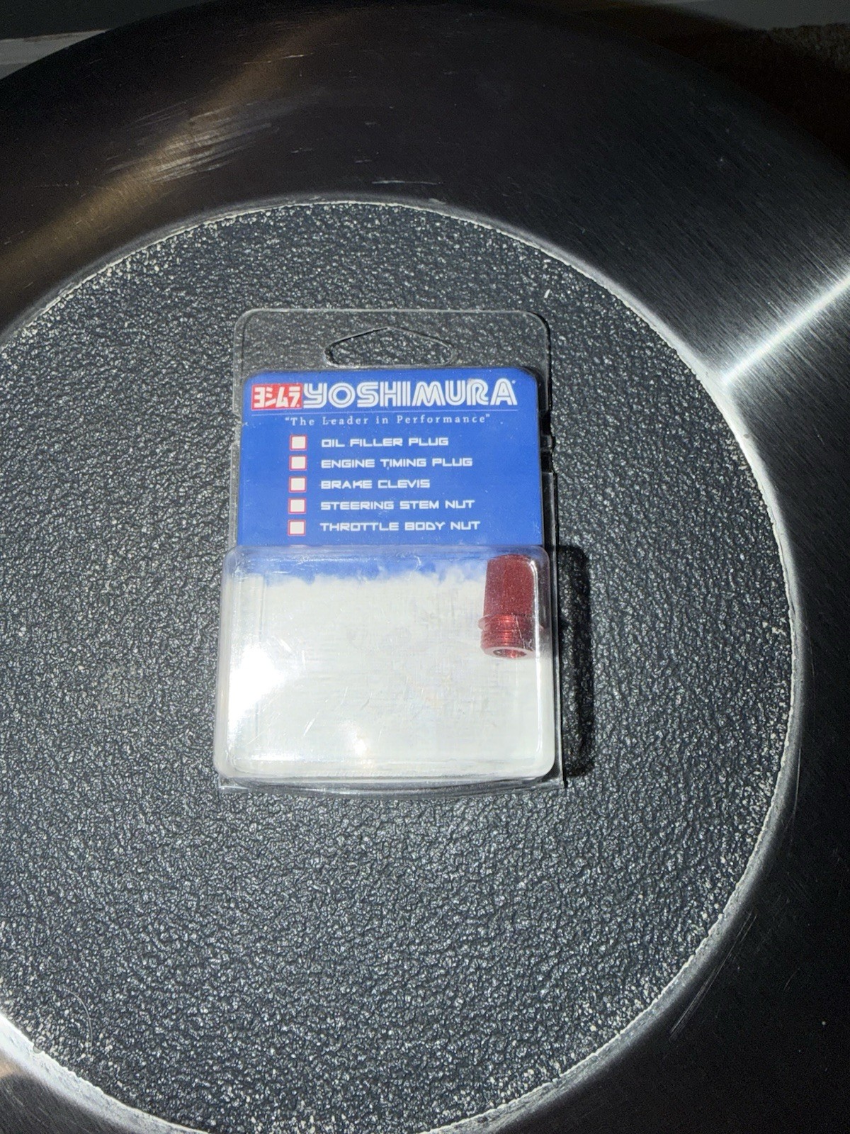 Yoshimura Suzuki LTZ/LT-R Throttle body nut - red - NWT Yoshimura Suzuki LTZ/LT-R Throttle body nut - red - NWT