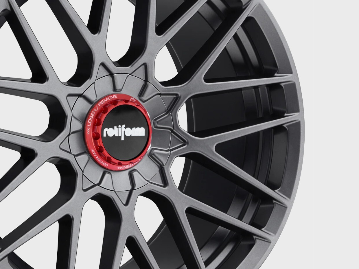 Rotiform RSE Centerlock Nuts Center Cap 18 19 20 Inch Hex Nuts Bmw Vw