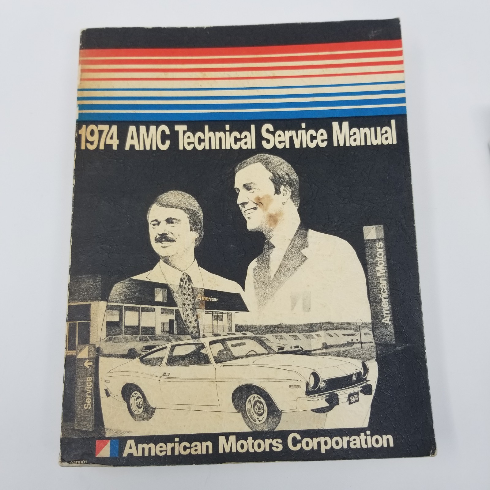 1974 AMC Shop Manual ORIGINAL OEM Technical Service Manual Book Matador gremlin 1974 AMC Shop Manual ORIGINAL OEM Technical Service Manual Book Matador gremlin