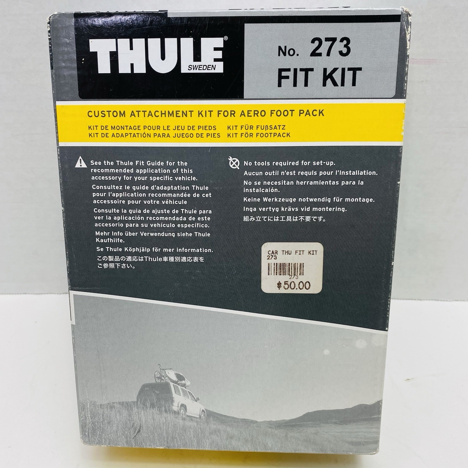 Vintage 1990s Thule Fit Kit 273 Honda CRV New Old Stock Vintage 1990s Thule Fit Kit 273 Honda CRV New Old Stock