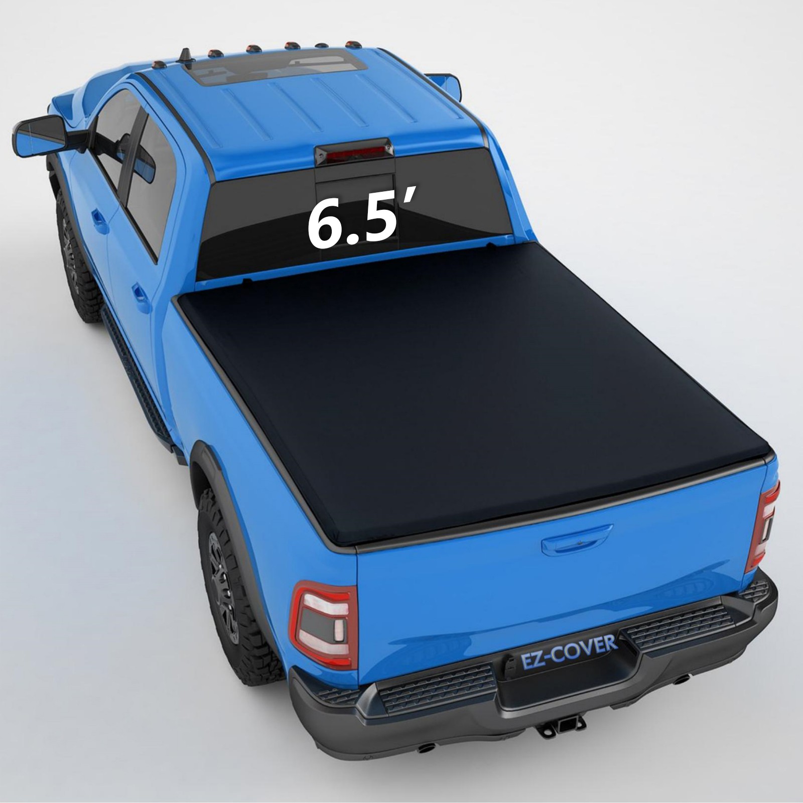 6.5' Soft Roll Up Tonneau Cover for 67-72 Chevy C10 C20 K10 K20 Truck Bed Cover