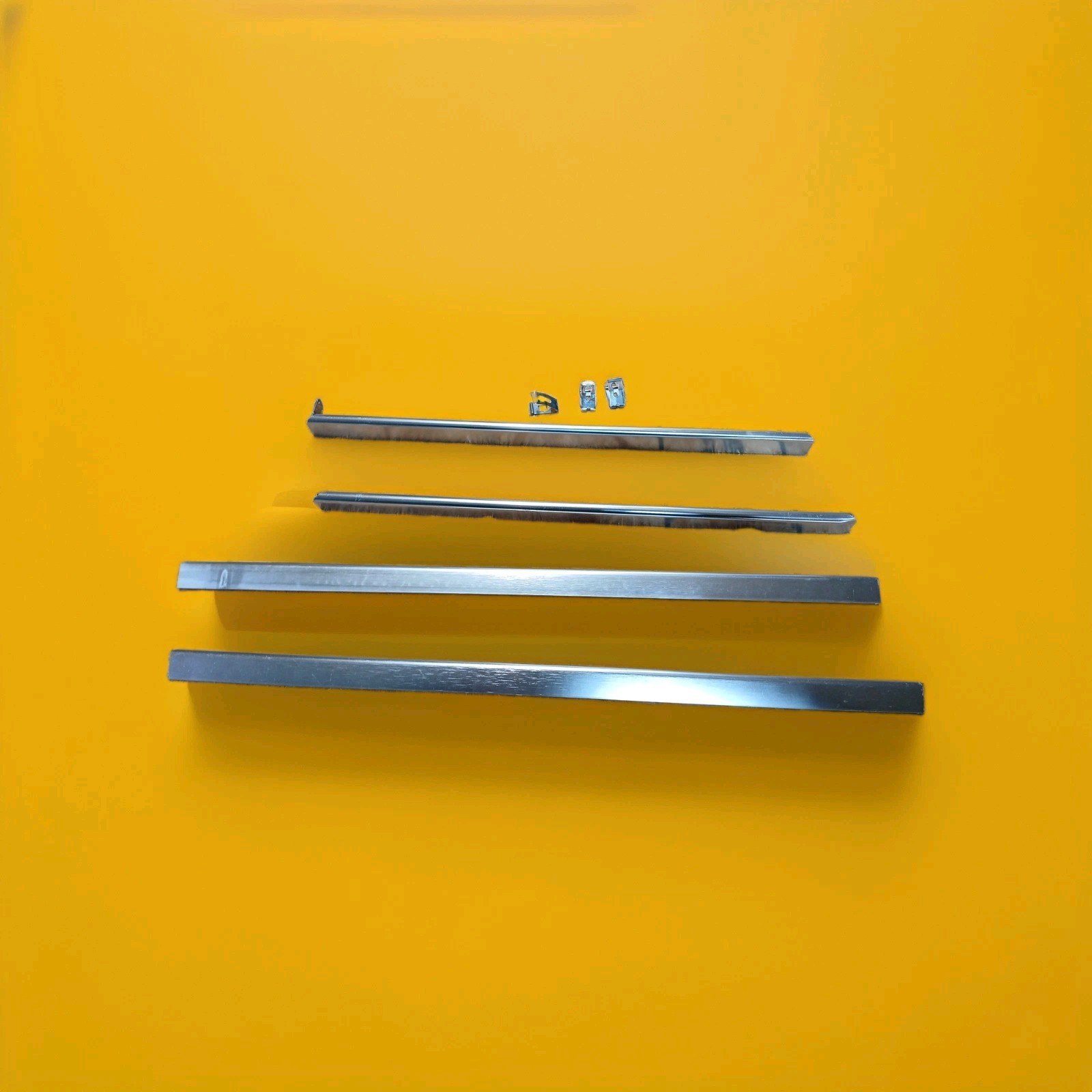 1971-1995 Chevy GMC G10 G20 G30 Vandura Pop-Out Window Aluminum Trim 4pc