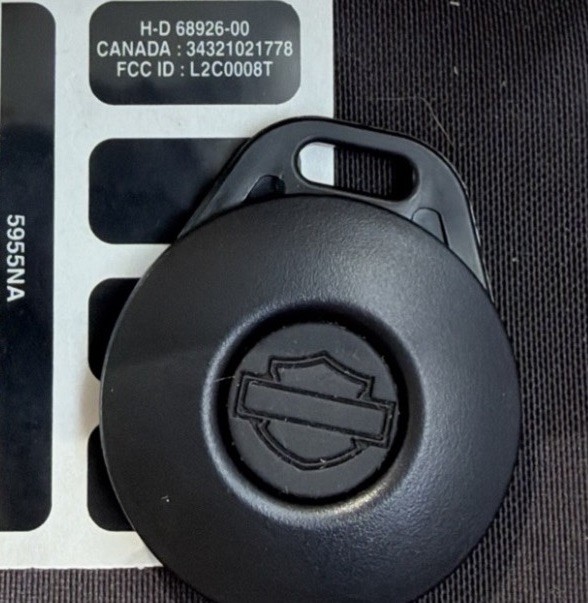 Genuine Harley Davidson OEM Remote Security Key Fob 68926-00 NOS 2000-2006