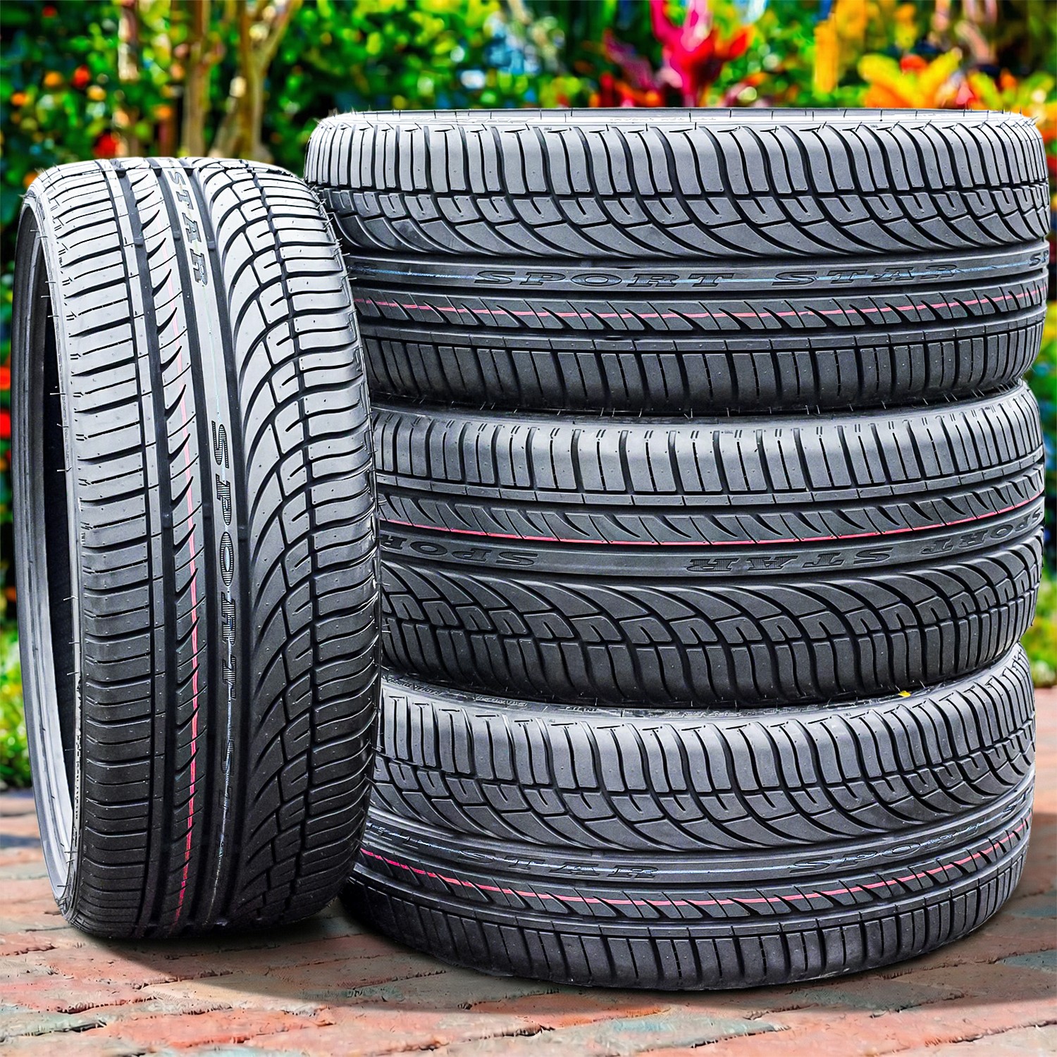 4 Fullway HP108 225/30R22 ZR 86W XL All Season High Performance Tires UTQG 380AA