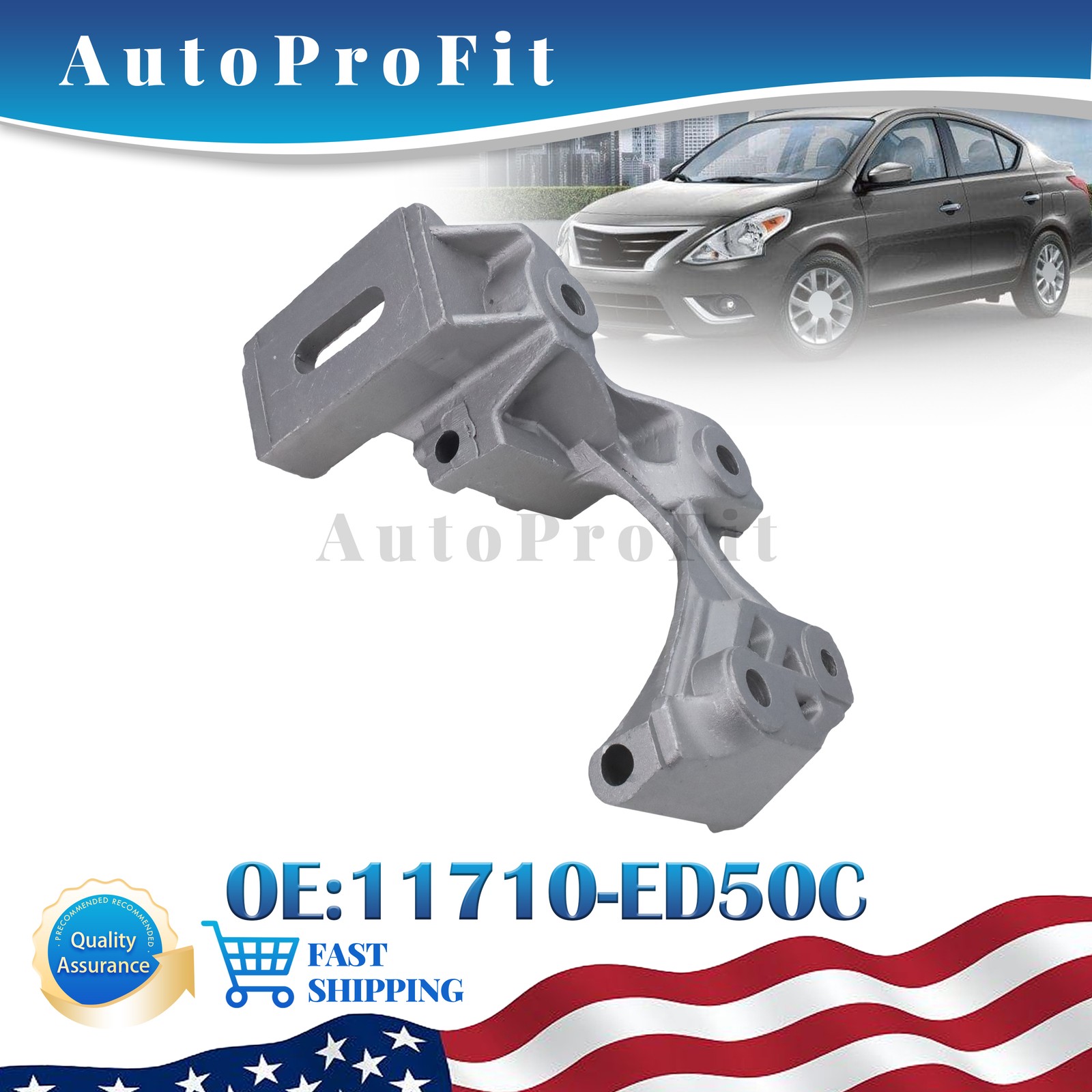 Pulley Belt Tensioner Alternator Drive Bracket 11710-ED50C Fit 2013 Nissan Versa