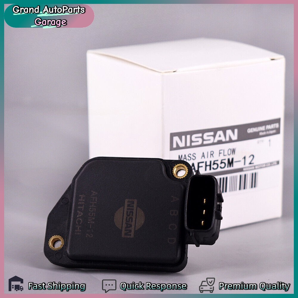 BRAND NEW HITACHI Mass Air Flow Sensor For 1996-2004 Nissan Truck AFH55M-12-