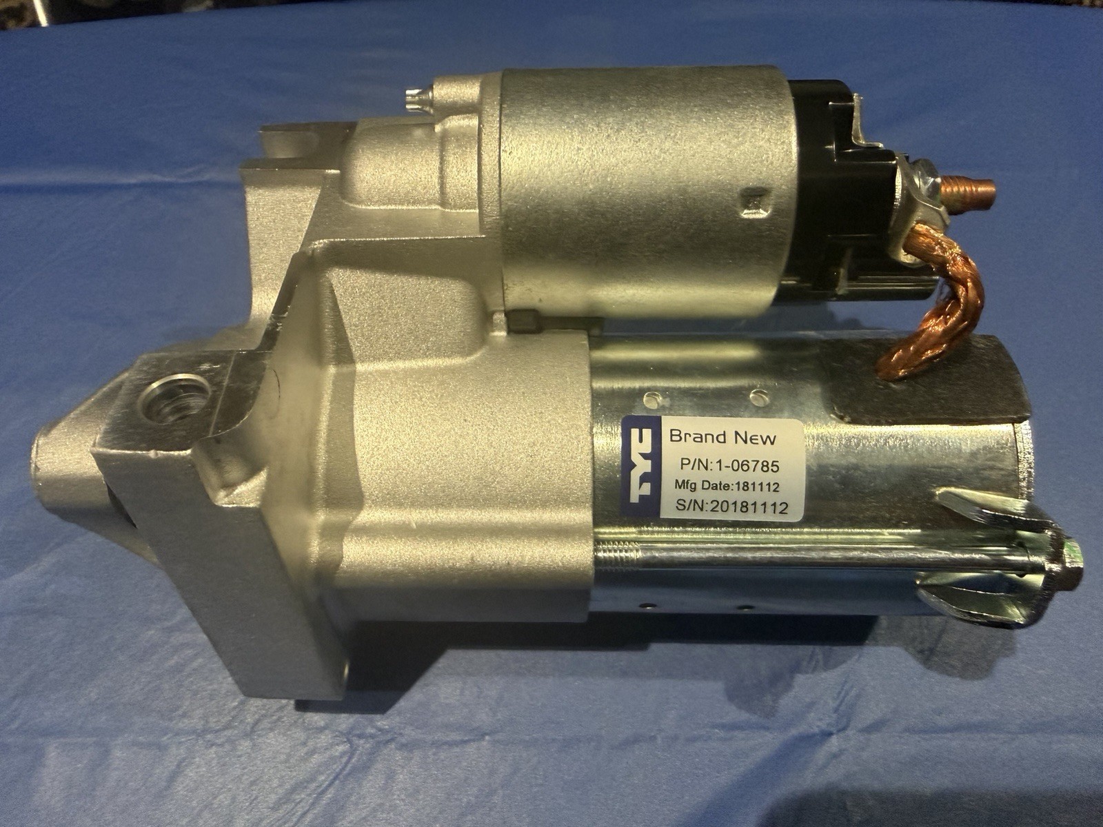 New TYC 1-06785 Starter Motor For 2006-2011 GM V6 Vehicles High Quality Car Auto New TYC 1-06785 Starter Motor For 2006-2011 GM V6 Vehicles High Quality Car Auto