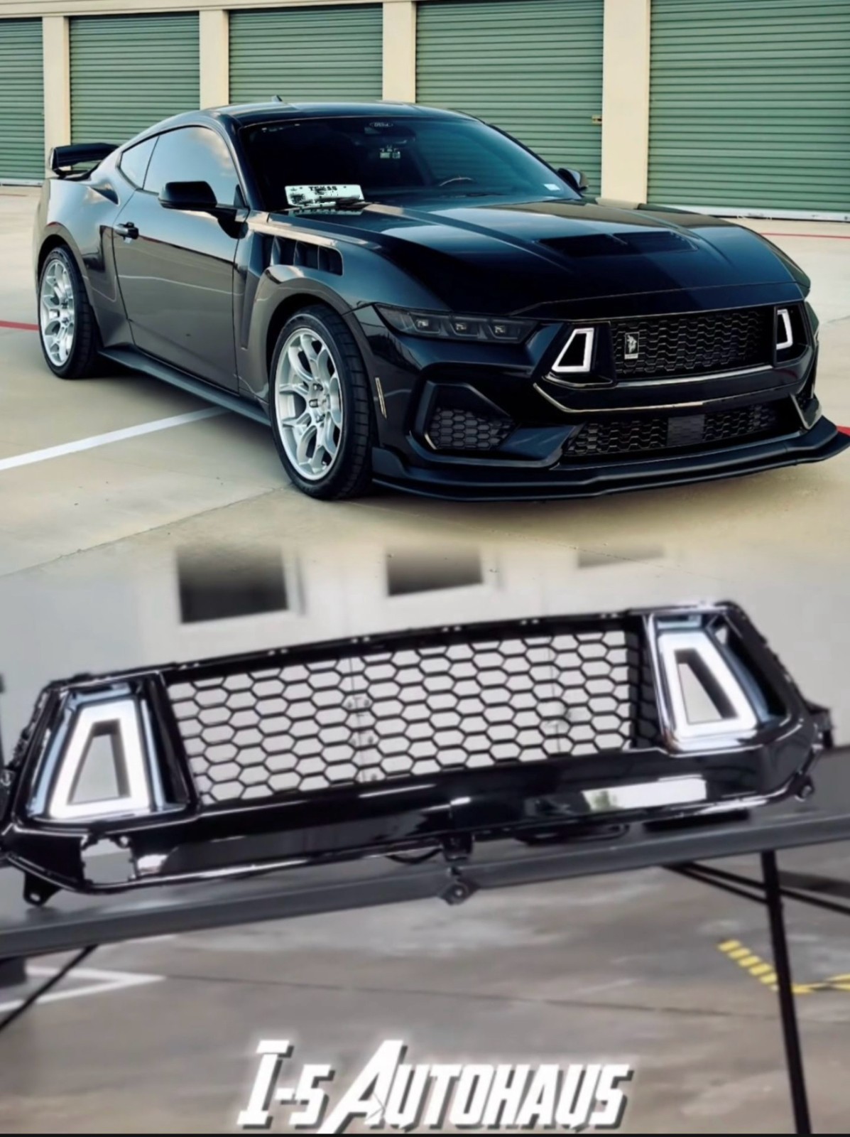 i-5Autohaus 2024-2026 Mustang LED Grille Gloss Black Finish i-5Autohaus 2024-2026 Mustang LED Grille Gloss Black Finish