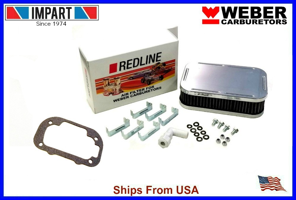 Weber Redline 32/36 DGV DGAV DGEV 38 DGAS Air Filter Cleaner 1 7/8\