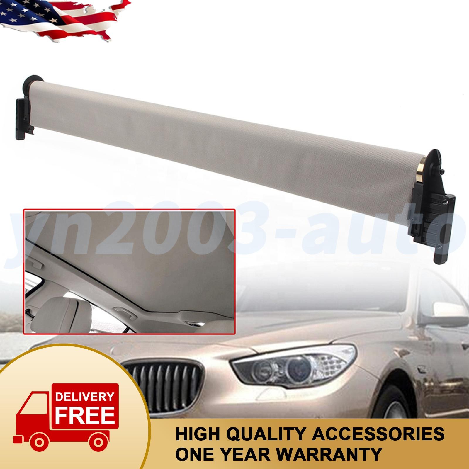 Beige Sunshade Sunroof Curtain Cover For BMW 5 Series GT 550i 535i 54107237592