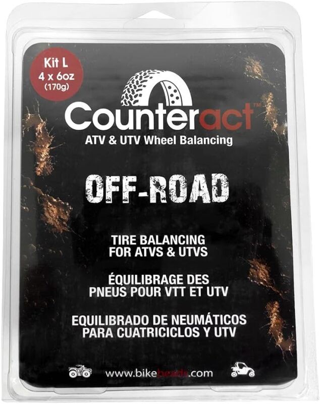 Counteract ATV/UTV Balancing Bead DIY Kit with (4) 6oz Bags by Counteract