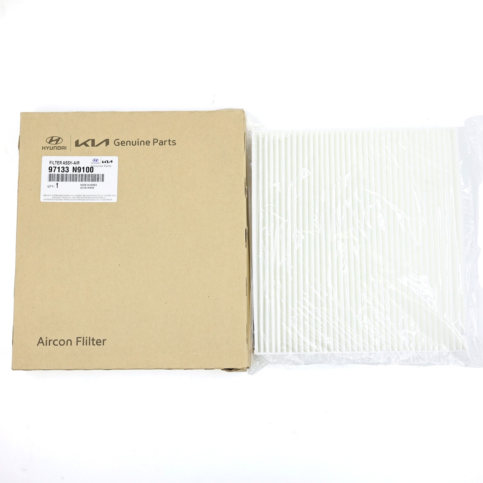NEW Cabin Air Filter 97133-N9100 Fits Kia K5/Optima 2021-2024 & Hyundai Sonata