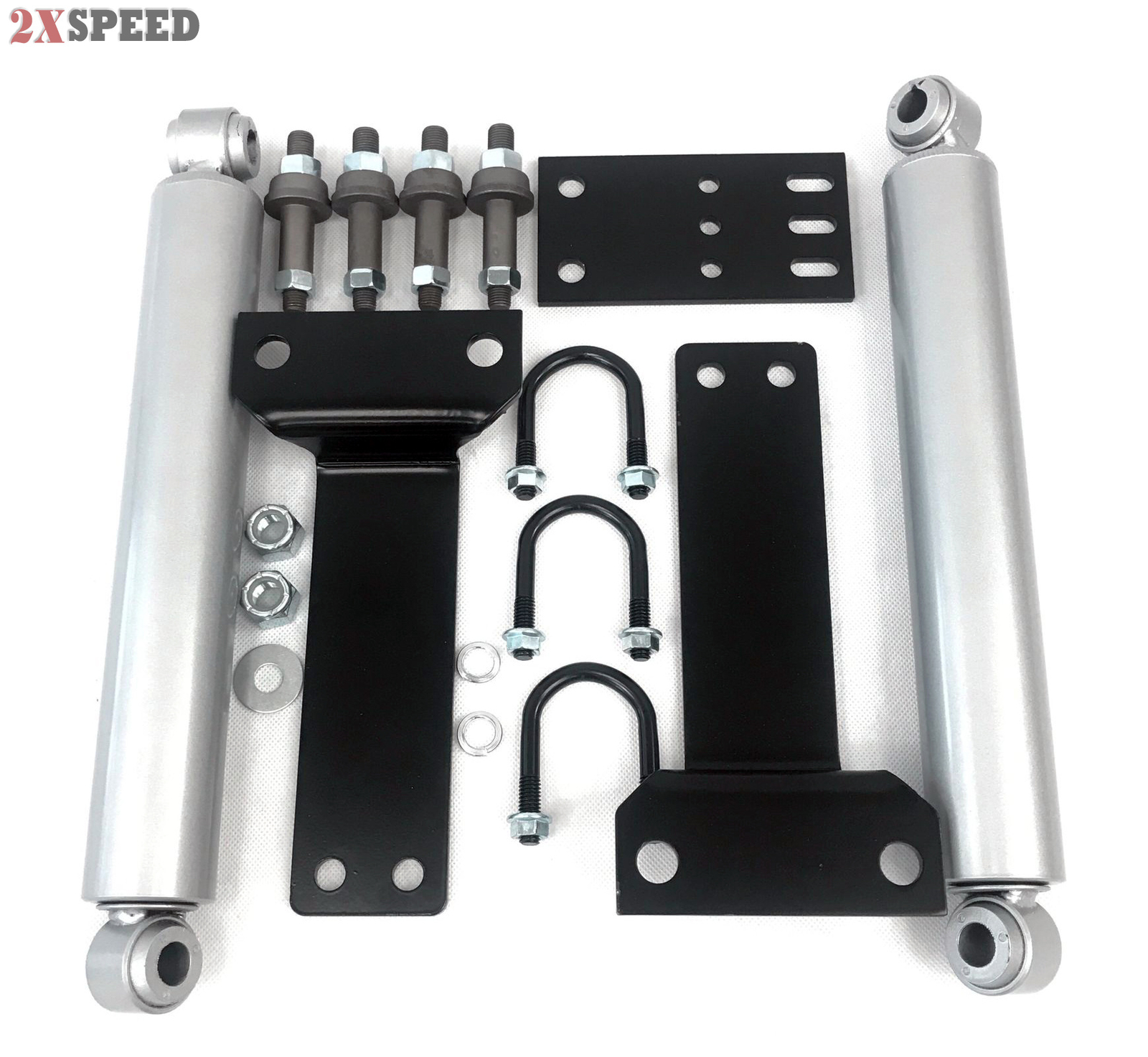 99-04 4WD Only F250 F350 Super Duty 00-05 Excursion Dual Steering Stabilizer