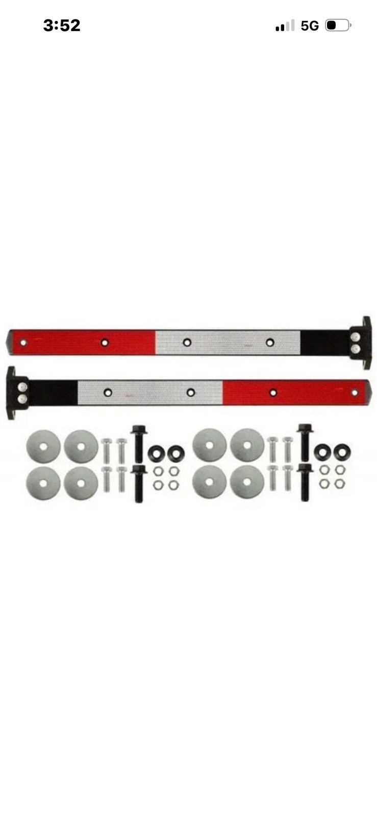 Betts Hd DF25PB-941 Mud Flap Hanger Directflex Vertical D8 Betts Hd DF25PB-941 Mud Flap Hanger Directflex Vertical D8