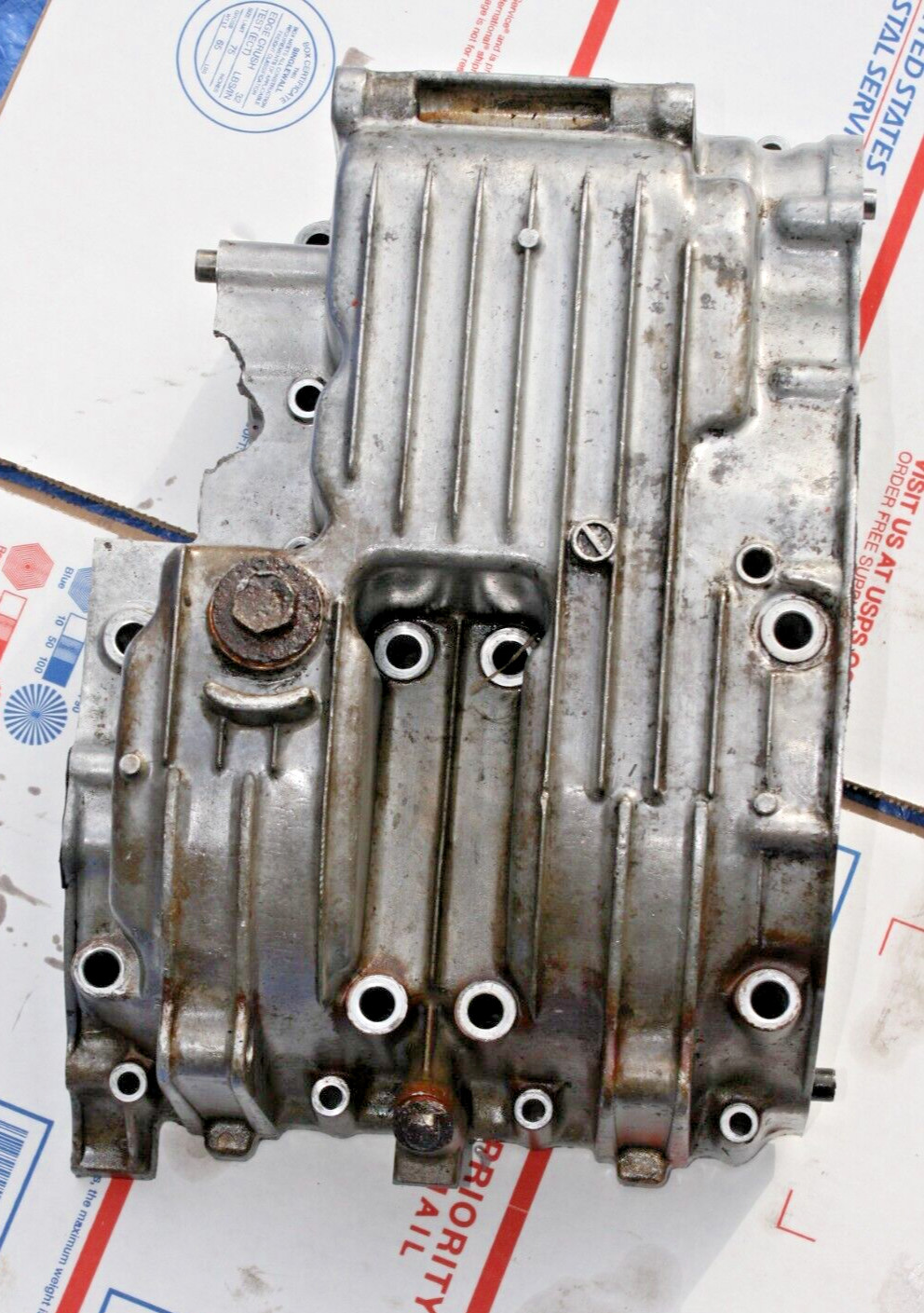 1974-75 HONDA CL360 SCRAMBLER   OEM BOTTOM ENGINE CASE /VIN #CL360E-2024904