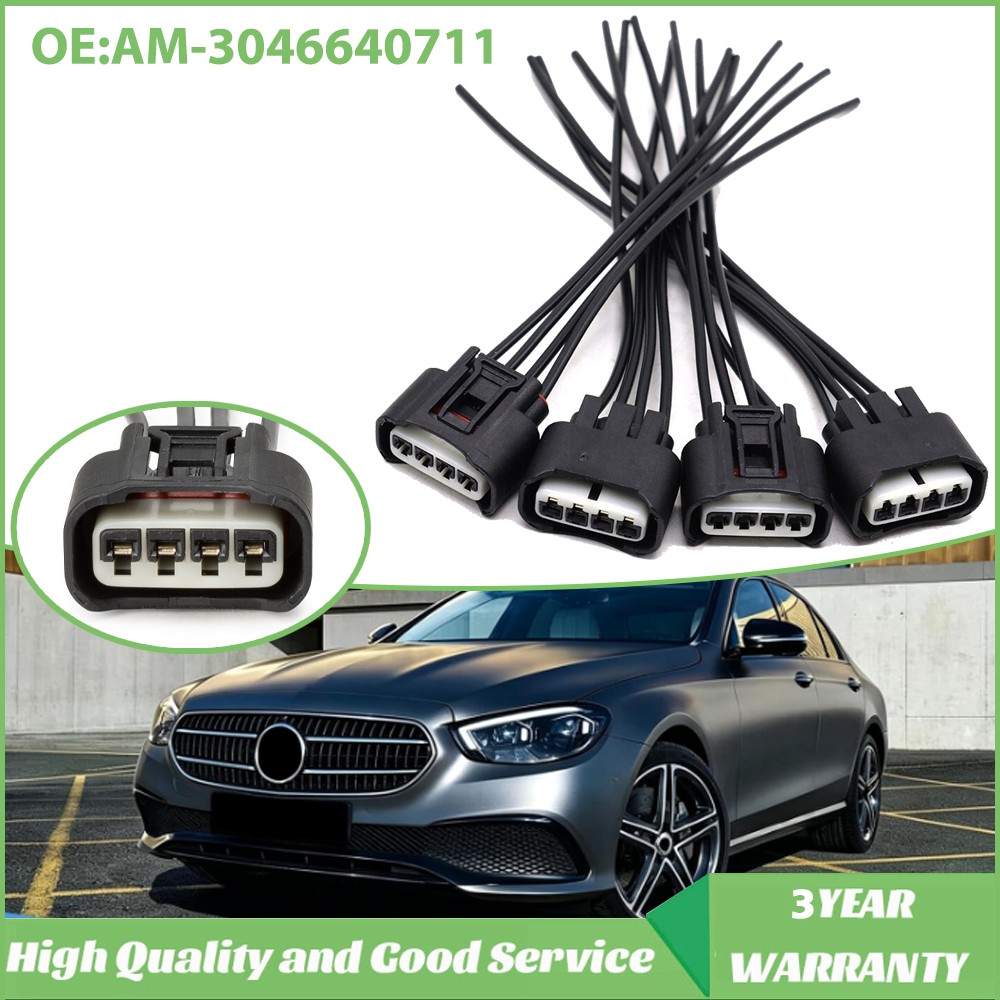 4pcs Ignition Coil Pigtail Connector Repair Harness Kit Set for Toyota Lexus NEW