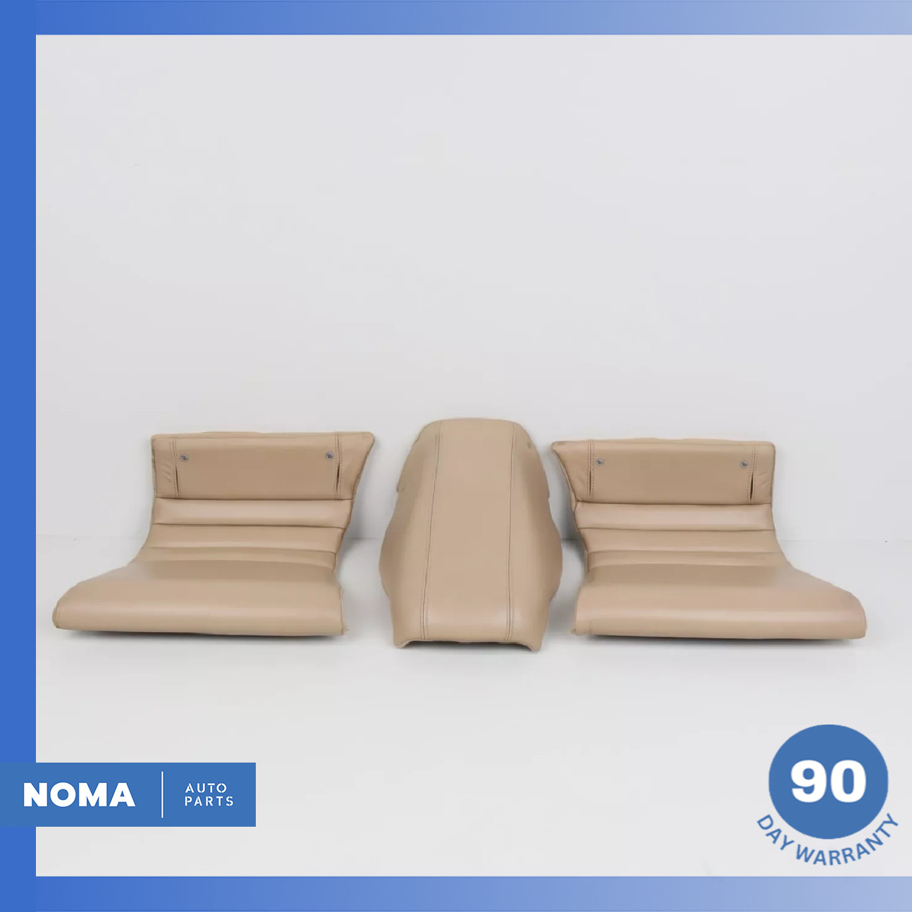 07-09 Jaguar XK X150 Rear Left & Right & Center Seat Lower Cushion Cover Set SEP 07-09 Jaguar XK X150 Rear Left & Right & Center Seat Lower Cushion Cover Set SEP