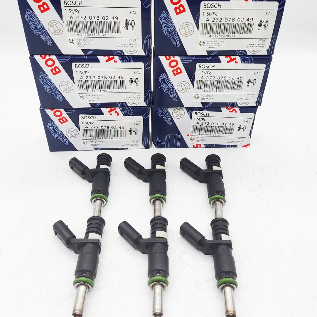 6Pcs A2720780249 Fuel Injectors For 2005-2012 Mercedes-Benz E350 R350 S400 3.5L 6Pcs A2720780249 Fuel Injectors For 2005-2012 Mercedes-Benz E350 R350 S400 3.5L