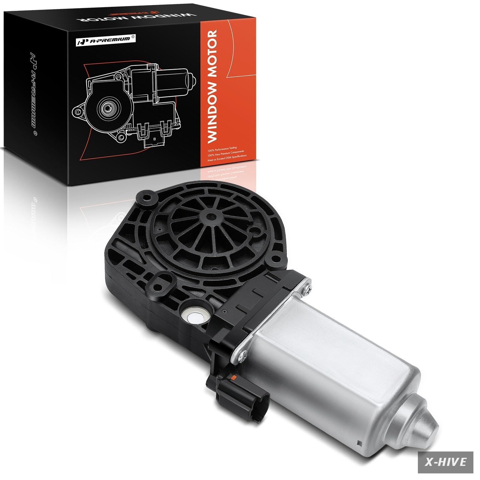 A-Premium Power Window Lift Motor,with 2-Pin Plug