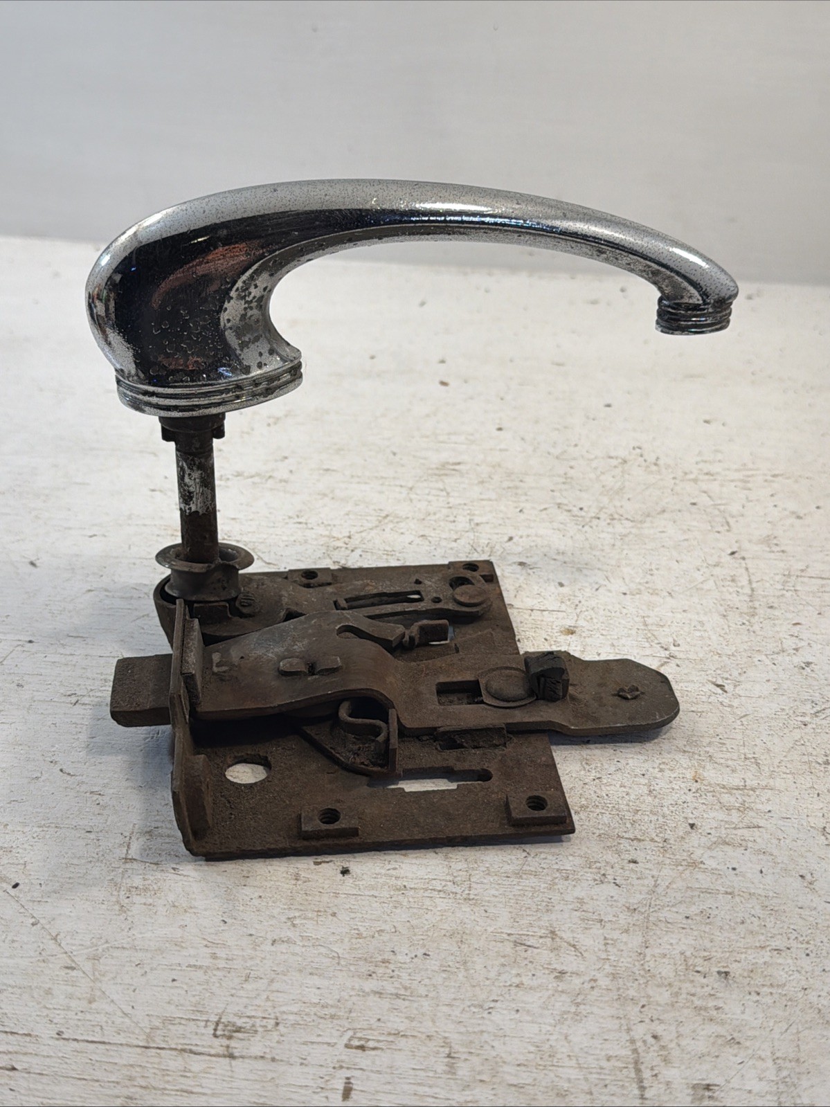 Rare OEM GM 1936-38 Outside Door Handle Assembly Buick Cadillac LaSalle Latch Rare OEM GM 1936-38 Outside Door Handle Assembly Buick Cadillac LaSalle Latch