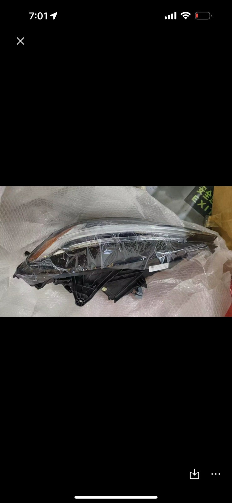 Volvo s60 Driverside Aftermarket Headlight Volvo s60 Driverside Aftermarket Headlight