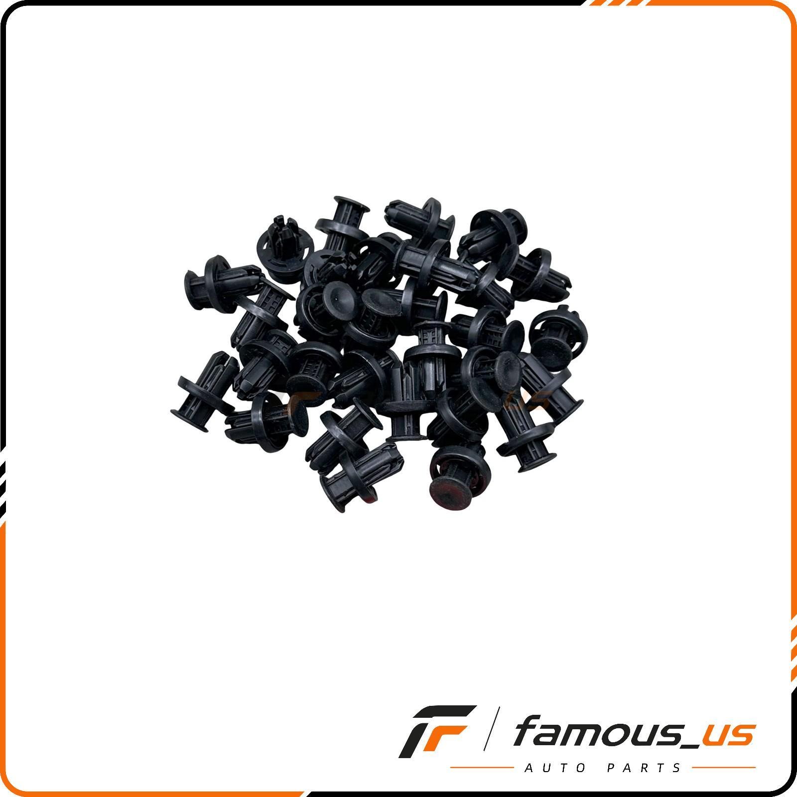 30PCS NEW FOR HONDA BUMPER / UNDER COVER RETAINER CLIP 91505-TM8-003