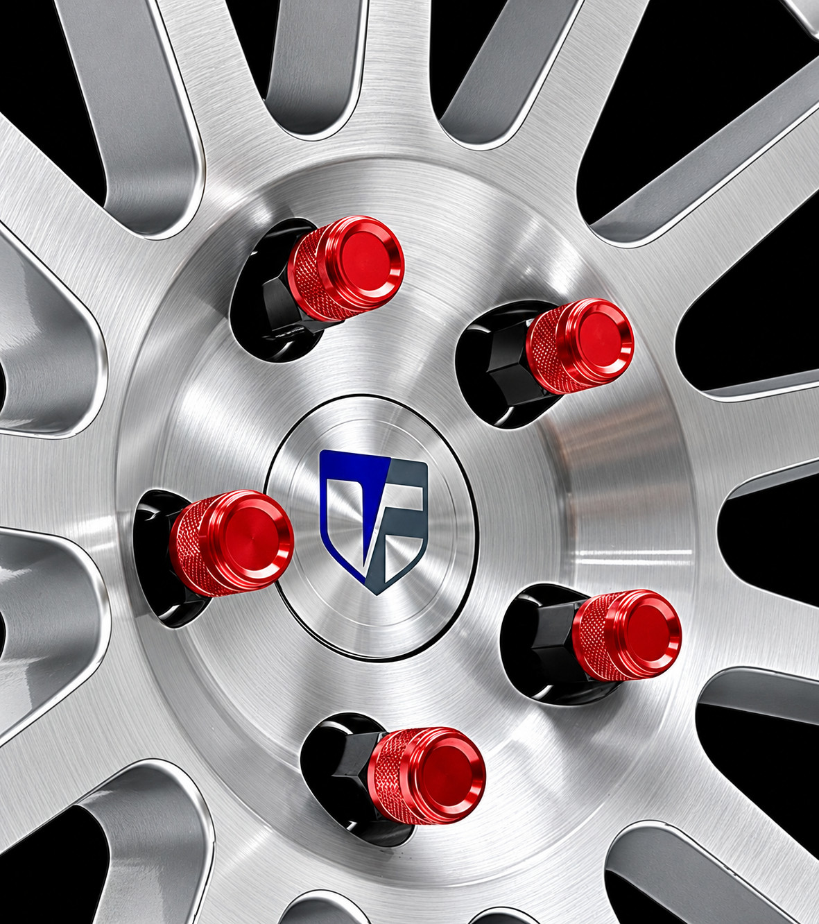 20 TRUE SPIKE 7/16-20 TUNER STYLE CLOSED END FORGED STEEL LUG NUTS 2.25\