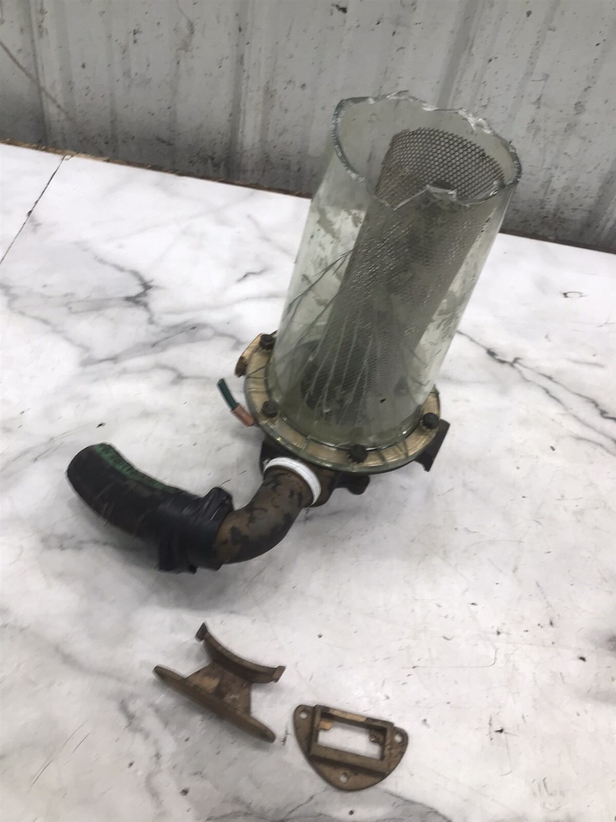 93 Sea Ray 300 Weekender Boat Groco water filter strainer separator